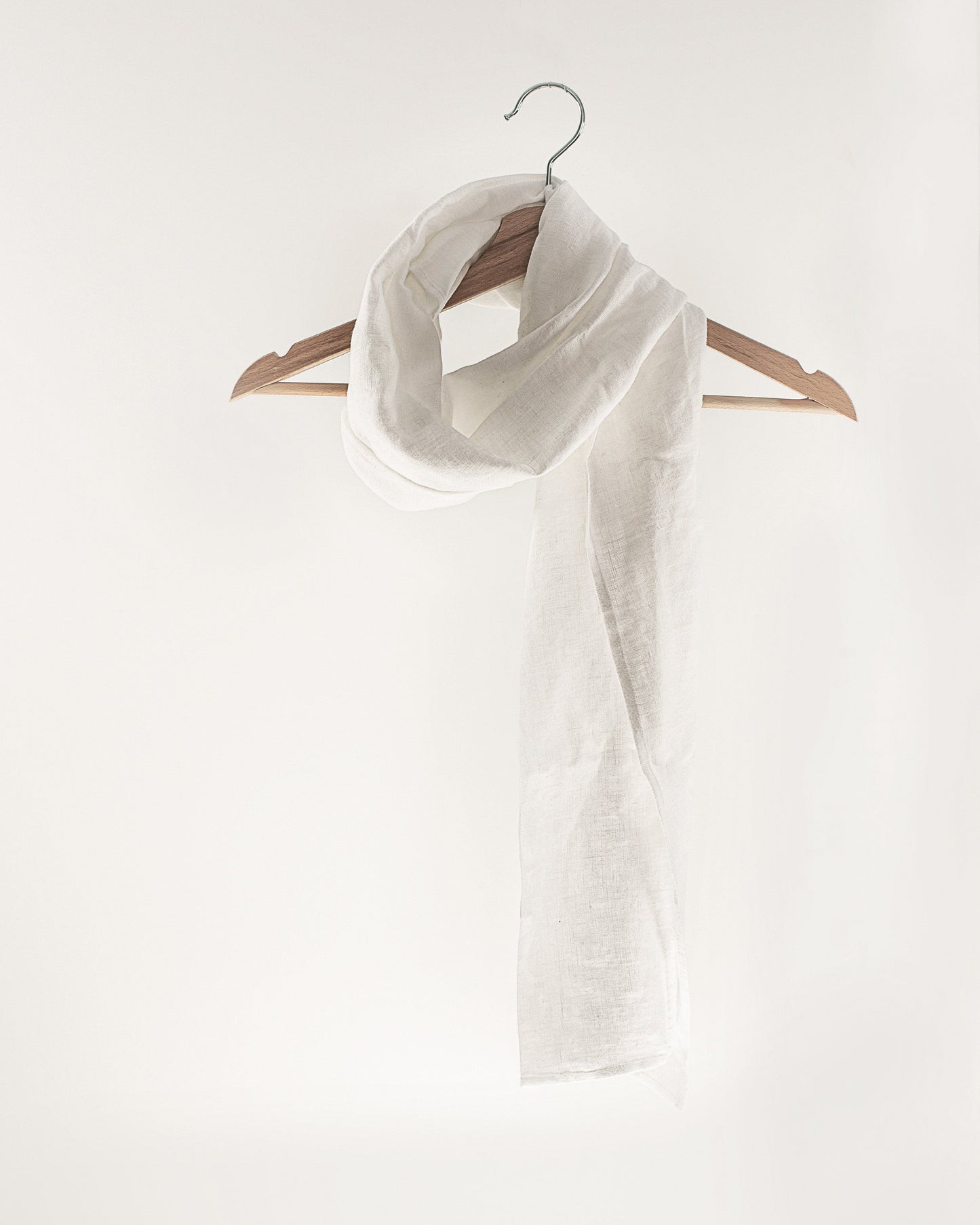 Pale Pink linen scarf
